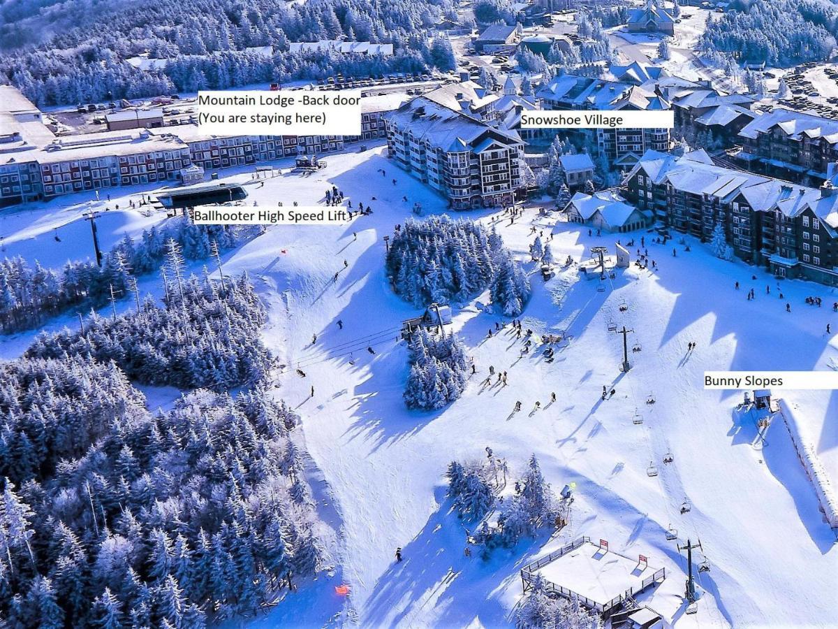 Stroll To Slopes, Village Area, Ski In-Out Mtlodge 343 Snowshoe Exterior photo
